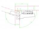 HETTICH 9071227 Sensys 8645I 110° semi-loaded SiSy