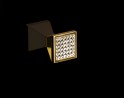 HETTICH 9113700 Knob LODI 23x25 mm golden matte