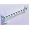 HETTICH 9105747 Handle Zenga 201/192 mm steel imitation right