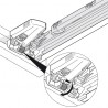 BLUM 298.7600 depth adjustment Movento