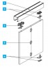 SEVROLL 134-121 door hinge 25kg