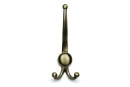 TULIP Hook Murero XL antique brass + screws