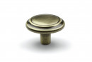 TULIP knob Turia antique brass + screw