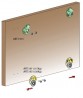TERNO Dama fittings set for inset wooden doors 30kg