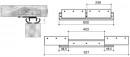 Table slide 1600/060 length 600 mm