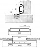 Table slide 355/070 length 700 mm