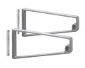 Shelf support CSU14 satin chrome