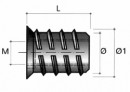 Screw nut BU05 with collar M8x15mm