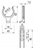 StrongLegs rectification leg AP002, screw plinth attachment