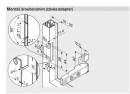 BLUM 72T550A.TL alu overlay Tip-on 120° for Aventos HF