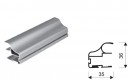 SEVROLL 02728 Unicomfort II grab rail 2.7m silver
