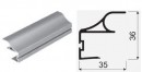 SEVROLL 02721 Comfort 18 II grab rail 2.7m olive