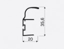 SEVROLL 02740 Minicomfort II grab rail 2.7m olive
