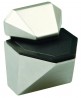 Toucan Prismo 5651-48.SL.29 angular stainless steel imitation
