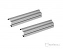 SEVROLL 04546 Factor II 16mm mounting rail 2.7m silver