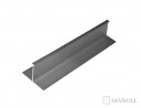 SEVROLL 01710 connecting rail H04/18 3m silver