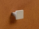 HETTICH 1170173 Knob EMO 25x25 mm steel imitation