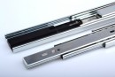 STRONG ball bearing slide 600 mm, push to open (Kick) 40kg