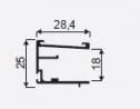 SEVROLL 01863 Prince 02 mounting bar 2.7m silver