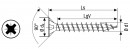 SPAX screw 4x35 countersunk head PZ, W, 4C MH