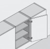 BLUM 71T6650 semi-overlay screw 170°