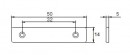 STRONG Screw-in glider brown