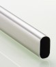 HETTICH 9000894 Clothes rail oval 15/30/5000 mm