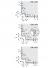 HETTICH 9080040 Revo 90° hinged corner lower cabinet fittings