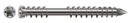 SPAX screw 5x60 terrace cylindrical head TXS, stainless steel A2, C, silver