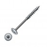 SPAX screw 8x200/80 disc head TXS, W, 4C, partial thread