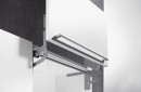 HETTICH 45032 hinged fittings, load capacity 5 kg, aluminum