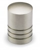 HETTICH 9070263 Knob AGRINUM d14 mm brushed stainless steel