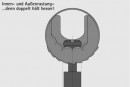 HETTICH 13116 Rastex 25 without mounting and surface treatment