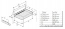 HETTICH 9127901/50043 Multitech 118/550 white