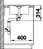 BLANCO 524233 Sink Favum XL 6 S anthracite without Silgranit eccentric