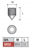 Worm GR32 FZ galvanized