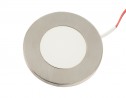 LED spotlight BAILEN 12V 3W brushed steel warm white