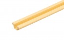 STRONG plastic door fittings top / bottom guide 1.8 m beige