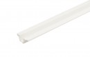 STRONG plastic door fittings top / bottom guide 1.2 m white