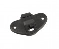 STRONG plastic door fittings top guide black