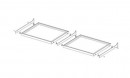 VERTIKO shelf holder 300x18 grey