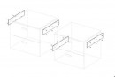 VERTIKO cabinet holder C8127 450x96 gray