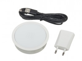 VersaCharger wireless charger matt white / glossy white