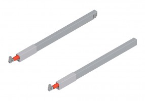 BLUM  ZRG.387RS longitudinal railing Antaro 450 gray R+L
