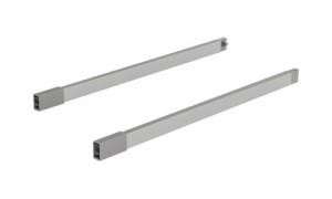 K-HETTICH Arcitech longitudinal railing 550 silver L+P