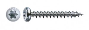 SPAX screw 5x25 semi-round head TXS,W,4C,