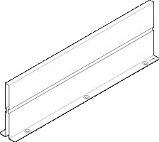 BLUM Z46L570S dividing wall Intivo 600 white