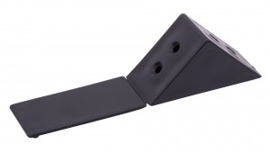 Connecting bracket plastic large black
