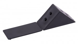 Connecting angle plastic large black