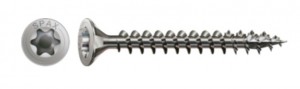 SPAX screw 4,5x60 countersunk head TXS,W,4C MH, steel A2